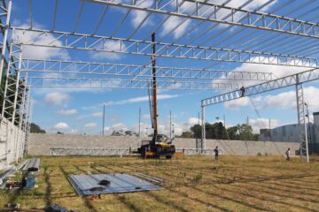 Estructura Galpón Enchapadora San Juan